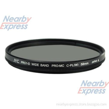 JYC PRO1-D Super Slim Wide Band 58mm CPL Filter for Digital Camera